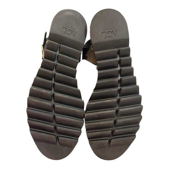 AGL Attilio Giusti Leombruni Sveva Studded Sandal Shoes Sz 36 / 5.5 - Picture 7 of 7